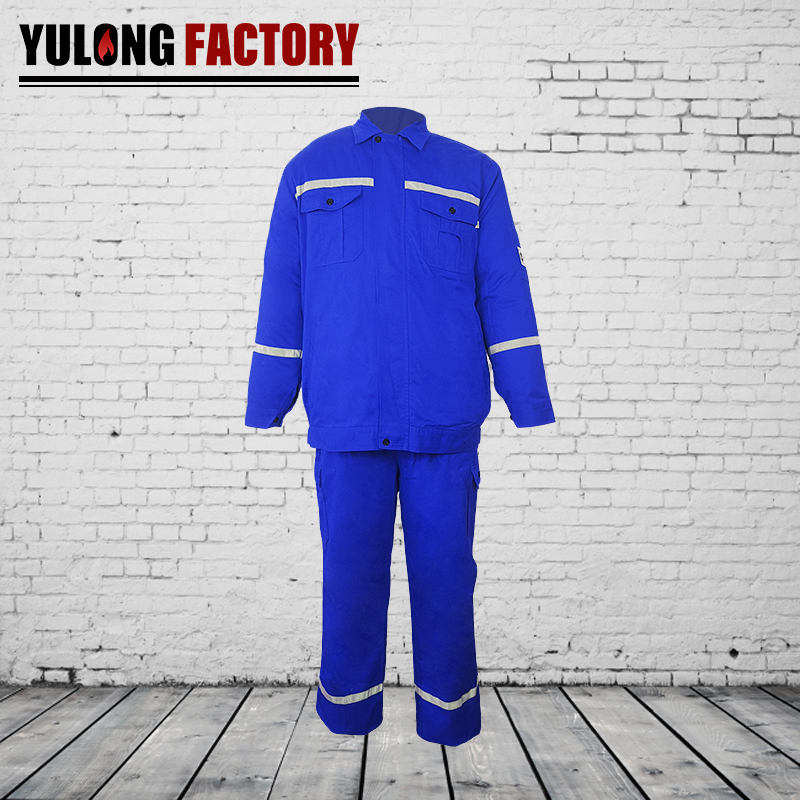 焊接煤礦施工工作服套裝反光阻燃防電弧