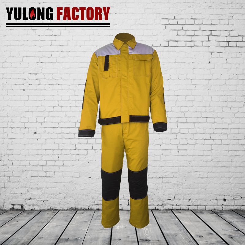 機械建筑工程工作服套裝工人阻燃防水勞